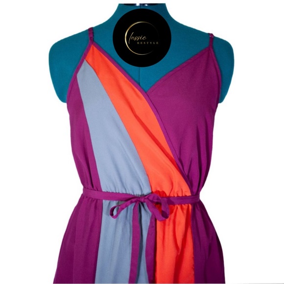 Mossimo Color-Block Sun Dress - Picture 2 of 8